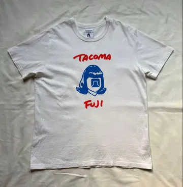 TACOMA FUJI RECORDS T셔츠 화이트