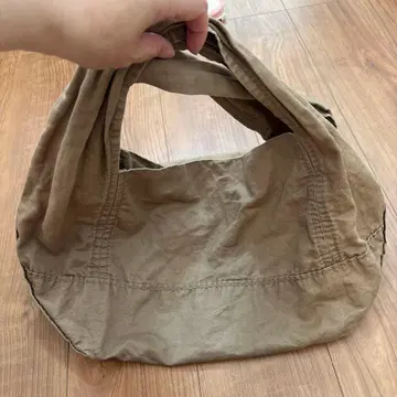 homspun 토트백 베이지 면린넨 에코백