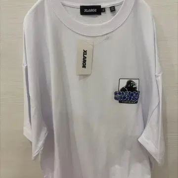 XLARGE 고릴라 로고 T셔츠 화이트 XL