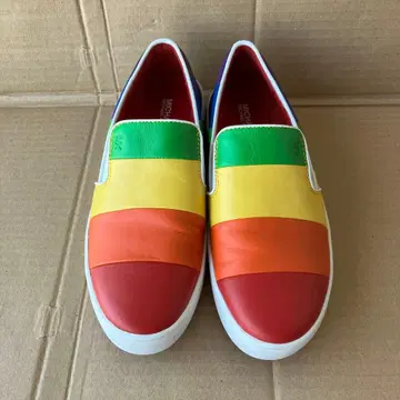 MICHAEL KORS PRIDE DYLAN 슬립온 스니커즈 5.5