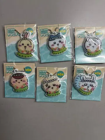 치이카와 오리지널 PVC 참 전 6종 세트