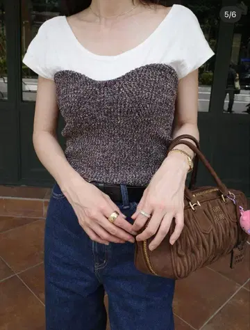 CLANE HEATHER COTTON KNIT HEATHER COTTO -