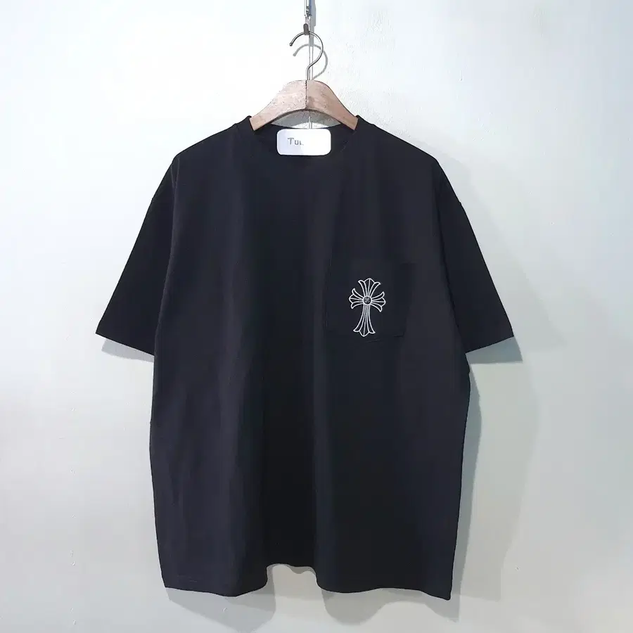 SS신상) 크롬 포켓 반팔티 2color