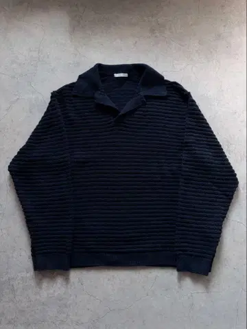 MELANGE SKIPPER KNIT POLO