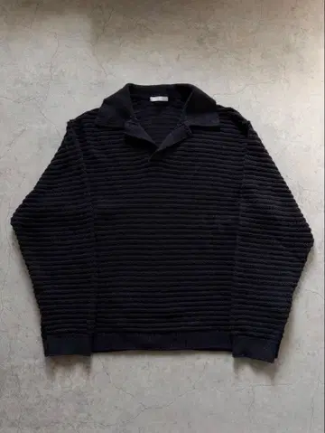 MELANGE SKIPPER KNIT POLO