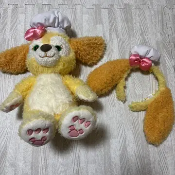 쿠키앤 봉제 인형 머리띠 세트
