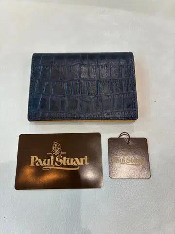 Paul Stuart 폴 스튜어트 명함지갑 카드 케이스