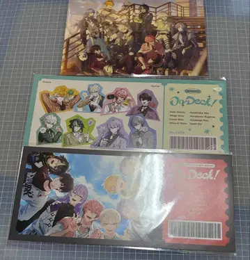 on-deck! OS 특전 일반ver MECHADE-K반 티켓풍 카드