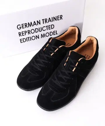 GERMAN TRAINER 스니커즈 블랙 사이즈 27cm