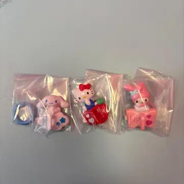 산리오 캐릭터즈 메지루시 액세서리 3종 세트