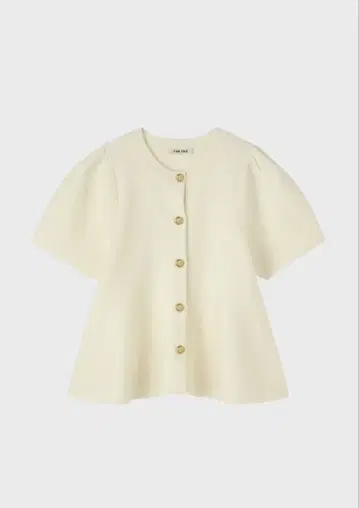 THE TOE Tulip Peplum Top