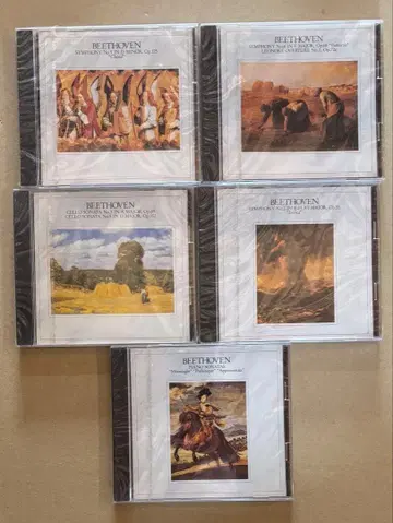 베토벤 클래식 CD 10장 세트 (미개봉) 덤 (CD 1장) 포함
