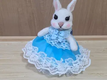 양모 펠트 토끼 공주