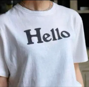 매디슨 블루 hello 하로 T셔츠 01