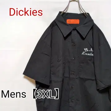 R59 [ US 수입 ] Dickies(디키즈) 반팔 셔츠 [ 3XL ] 블랙