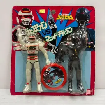 BANDAI 거대수사대 재스피온 vs 머드개런 피규어 소프트 비닐
