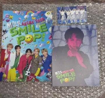 M!LK SMILEPOP 클리어 파일 아더 자켓 트레이딩 카드