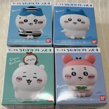 치이카와 프렌즈 4 치이카와 하치와레 헌책방 4종 세트