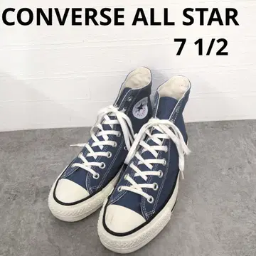 296 CONVERSE 하이컷 블루 스니커즈 7 1/2