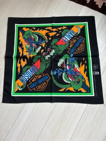 80s 할리데이비슨 반다나