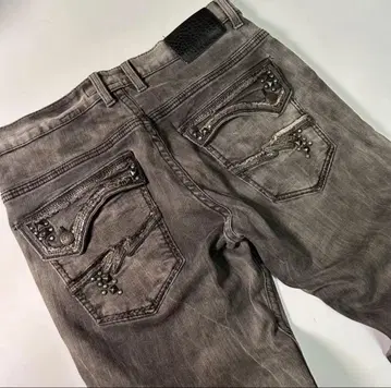 KMRii풍 스터드 데님 Pasta Denim Studded