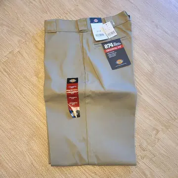 새상품 Dickies 874 오리지널 핏 사이즈 32 카키