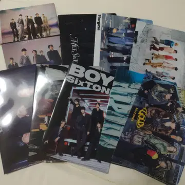 오늘만 가격 인하 SixTONES CD 특전 클리어 파일 묶음 판매