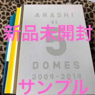 아라시 at 5 DOMES 2009-2019 팜플렛 팬클럽 한정판