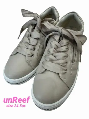 unReef 앙리프 스니커즈 퀼팅 [ 사이즈 ] 24.5cm