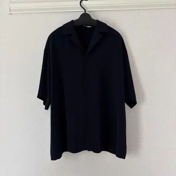 the phos 오픈 카라 셔츠 25summer navy