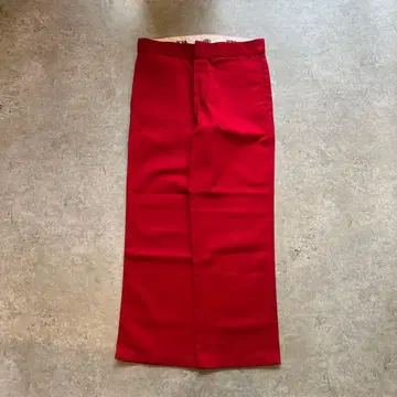 Dickies 874 워크 팬츠 레드 W32