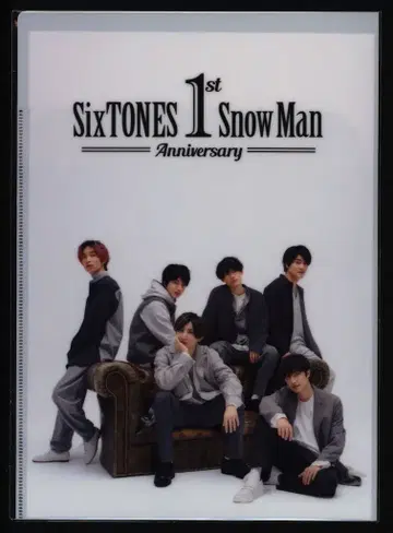 SixTONES/Snow Man 1st Anniversry 집합 더블 클리어 파일