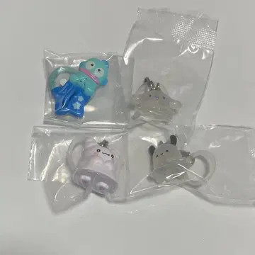 산리오 메지루시 액세서리/키링 행거 4개 세트