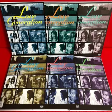 러브 제너레이션 DVD 전권 세트 1권~6권 전6권 기무라 타쿠야 마츠 다카코