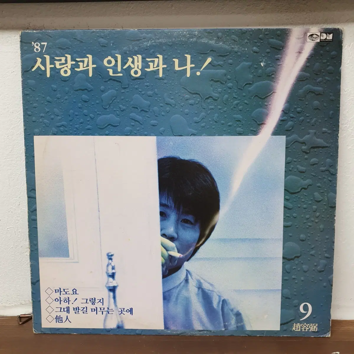 조용필 9집 LP 1987 그대발길 머무는곳에