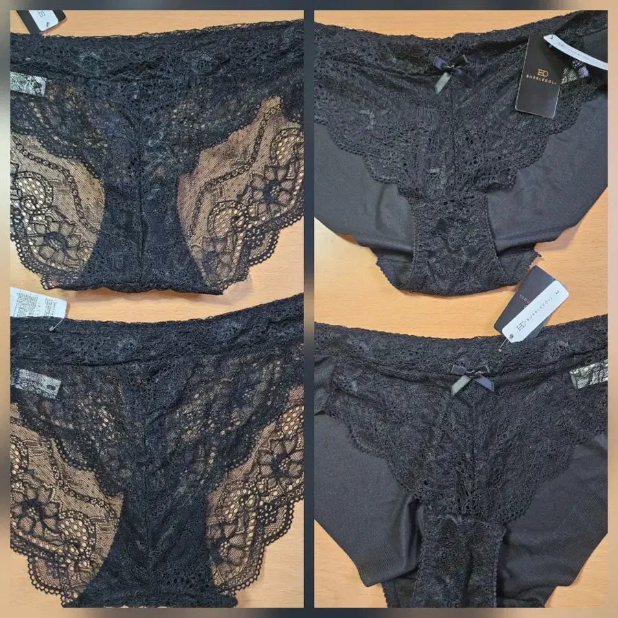 버블돌 검정레이스팬티.시스루.블랙망사팬티.글램공감