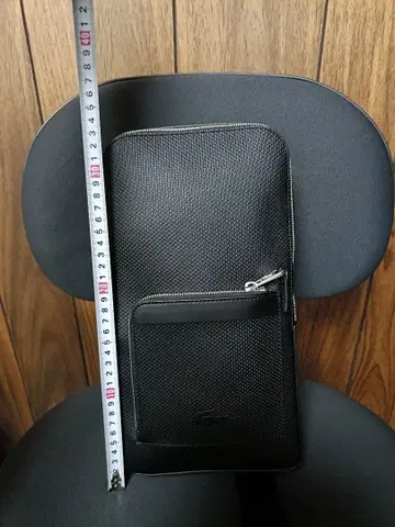 LACOSTE 바디백 블랙