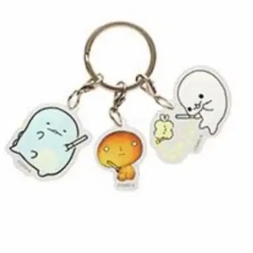 산엑스 3연 아크릴 키링 니코니코 초회의