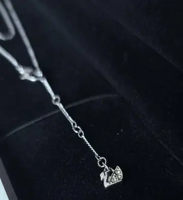 Swarovski 네크리스 체인 실버 색상