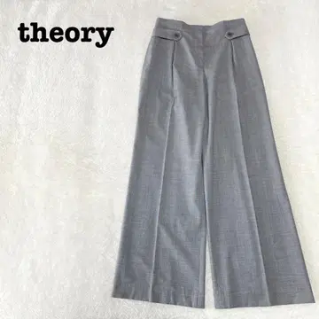 DE0802 [띠어리 theory] 슬랙스 [2] 와이드 스트레치 플레어