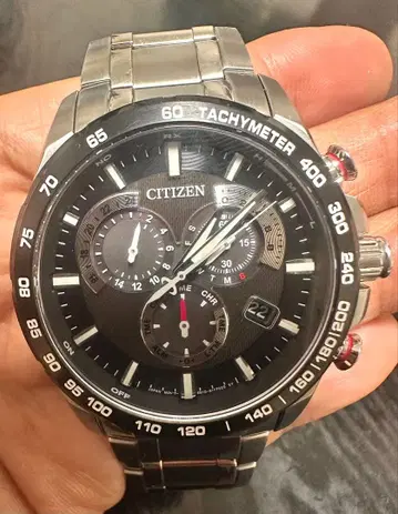 CITIZEN 시티즌 아테사 에코 드라이브 전파 솔라 작동품