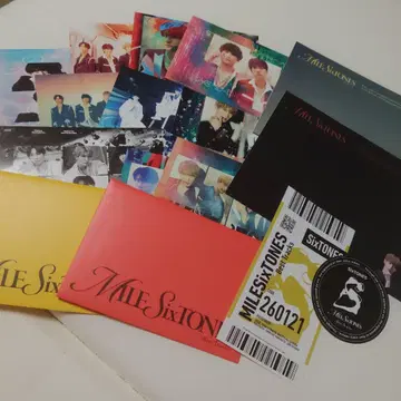 SixTONES MILESixTONES 특전 묶음 판매