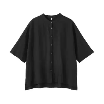 무인양품 MUJI 부드러운 칠부 소매 블라우스 XL