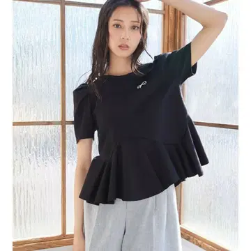 완판템 CELFORD [세탁 가능] 비대칭 컷 상의