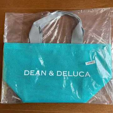 DEAN & DELUCA 메쉬 토트백 터콰이즈 S 사이즈