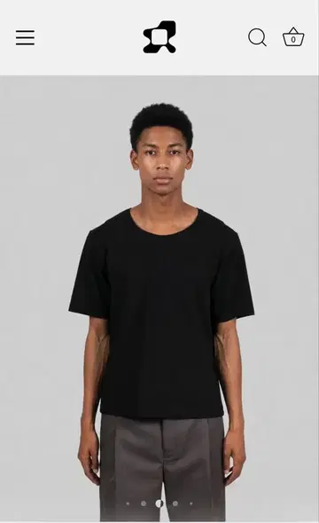 STRONG PACK TEE SHORT (BLACK) M 사이즈 완판템
