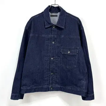 UNIQLO 1st 타입 스트레치 데님 자켓 트래커 자켓