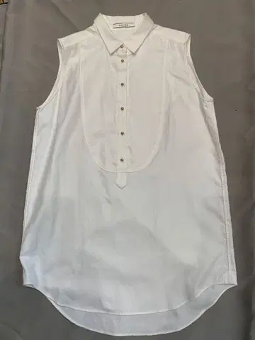 BEIGE 온워드 카시야마 슬리브리스 셔츠 화이트