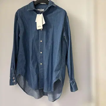 LE MELANGE 데님 셔츠 긴팔