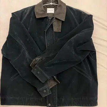 FREAK'S STORE 스웨이드 느낌 블루종 자켓